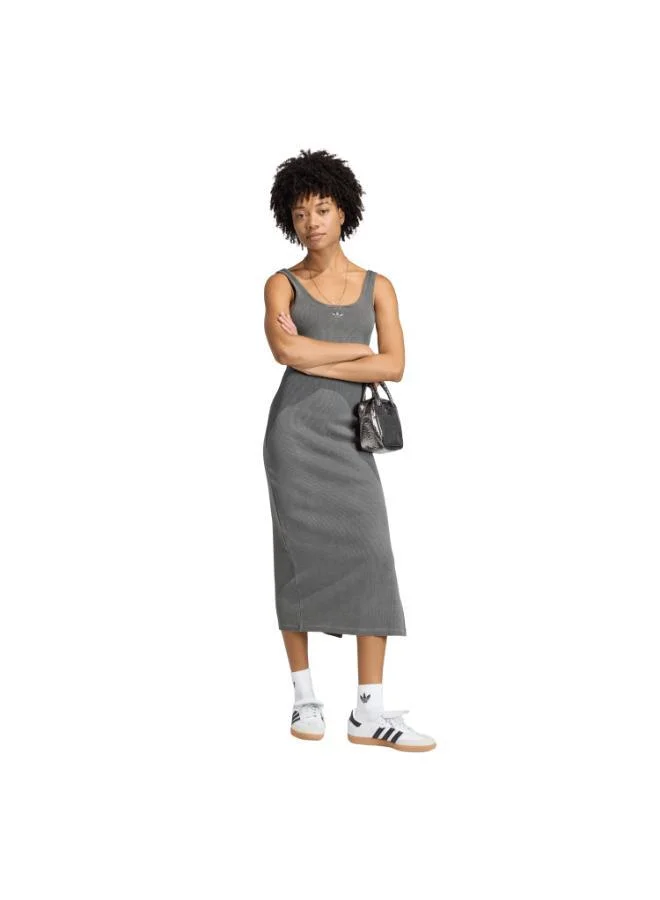 adidas Originals  ESSENTIALS RIB TANK MAXI DRESS WASHED for Women | Best Price UAE